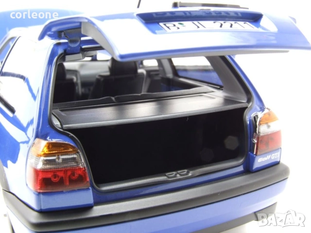 VW Golf 3 GTI Colour Concept 1994 - мащаб 1:18 на Norev моделът е нов в кутия, снимка 7 - Колекции - 55282825