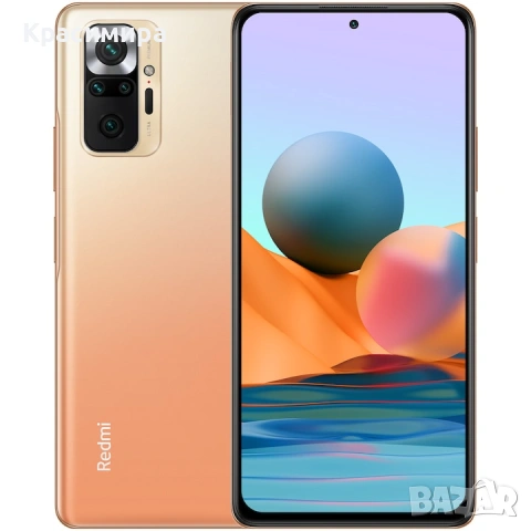 Мобилен смарт андроид телефон Xiaomi Redmi Note 10 Pro 6.7” 128GB 6GB RAM, снимка 4 - Xiaomi - 53966667