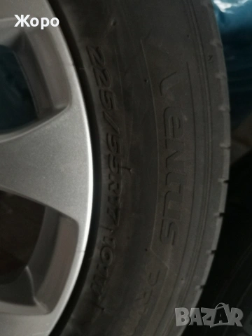 Джанти 17"за Мерцедес/Mercedes / с летни гуми Hankook , снимка 3 - Гуми и джанти - 53996779