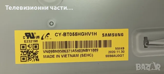 Power Supply Board BN44-01054A BN4401054A L55S6_TDY REV 1.1 от Samsung UE55TU8072U CY-BT055HGHV1H, снимка 7 - Части и Платки - 55394757