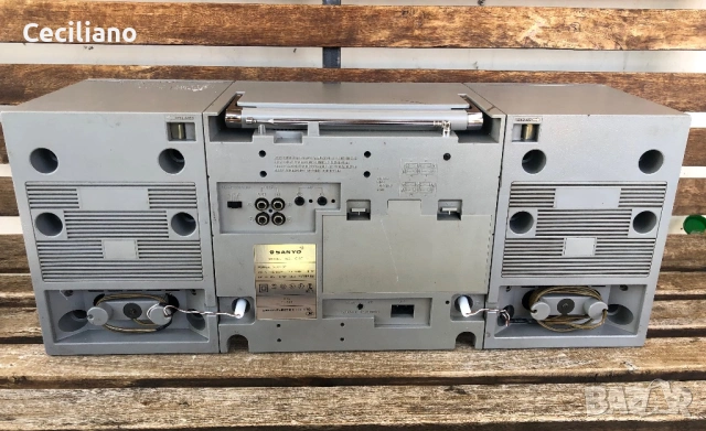 SANYO C30 BOOMBOX  Работи функционално на всичко!, снимка 7 - Радиокасетофони, транзистори - 54795276