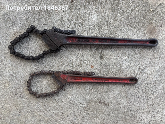 Тръбни верижни ключове Ridgid