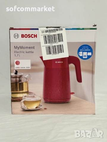 Електрическа кана Bosch MyMoment TWK2M164, 1.7L, 2400W – С гаранция!, снимка 8 - Кани - 54870259