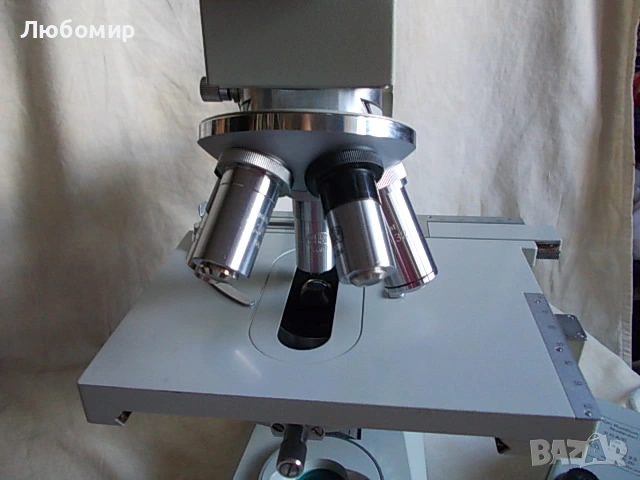 Микроскоп Ergaval Carl Zeiss Jena, снимка 3 - Медицинска апаратура - 54941447