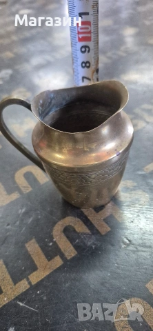 Каничка от месинг , снимка 5 - Антикварни и старинни предмети - 54121740