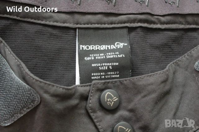 NORRONA Fjora Flex1 - мъжки туристически или планински къс панталон колоездене, трекинг, размер S , снимка 3 - Спортни дрехи, екипи - 54671086
