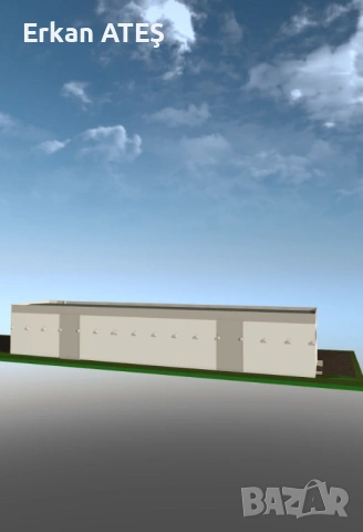 Парцел 5760 м2 с проект за офис сграда и складове – Пловдив, Южна промишлена зона, снимка 3 - Парцели - 54203073