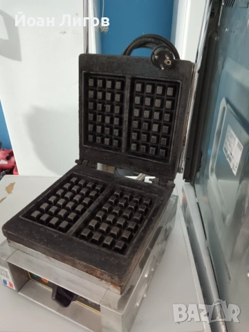 Професионален гофретник / машина за белгийски гофрети GES 20 – 1600W