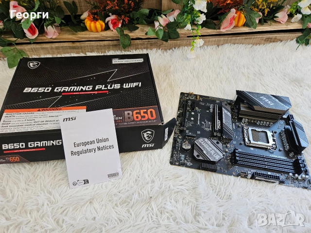 Дънна платка MSI B650 GAMING PLUS WIFI (Сокет AM5)