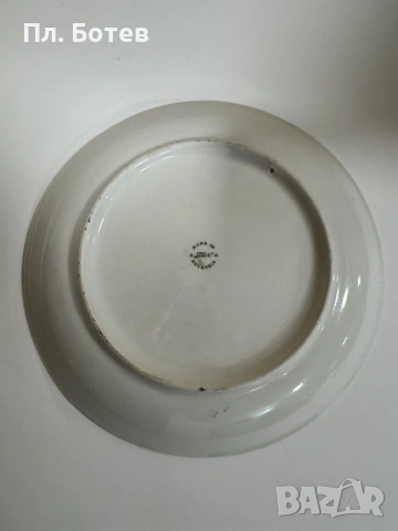 Рядка порцеланова чиния, снимка 4 - Колекции - 54037458