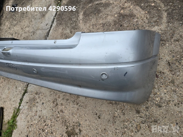 Задна броня за Opel Astra G / Астра Г хечбек сива , снимка 3 - Части - 54253312