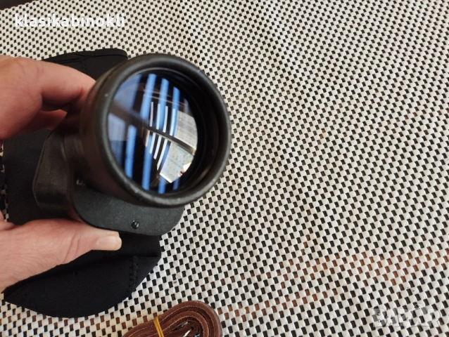 ТОП Немски Рядък Монокъл Carl Zeiss Jena Binoctarmo 7x50 , снимка 8 - Екипировка - 54250569