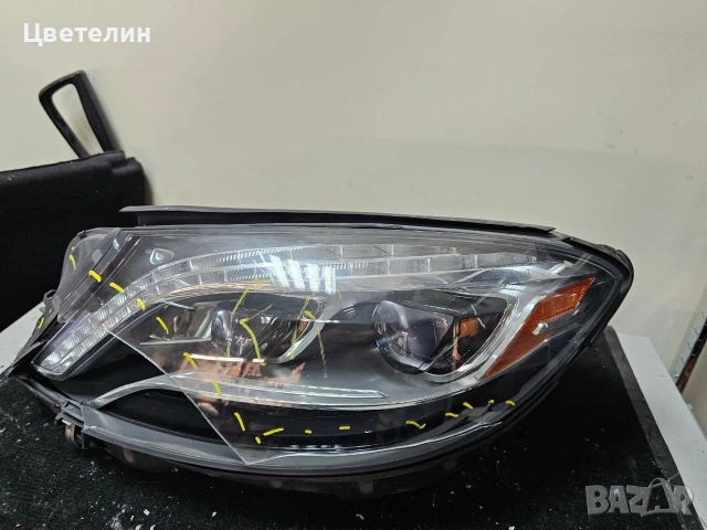 Ляв фар USA Mercedes S класа W222 lqv far мерцедес с класа 222, снимка 2 - Части - 54488074