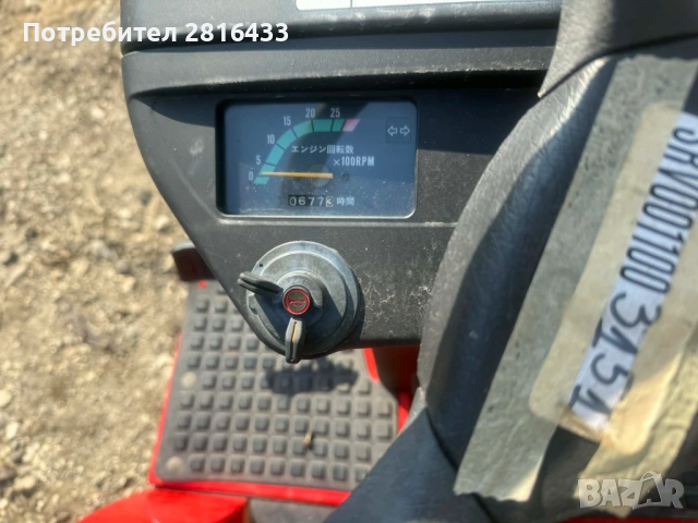 Трактор YANMAR Ke60 4x4, снимка 4 - Селскостопанска техника - 53976529
