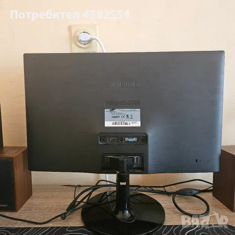 Монитор Samsung S22C350H 21.5" Full HD (HDMI / VGA) – Отлично състояние, снимка 3 - Монитори - 55458816