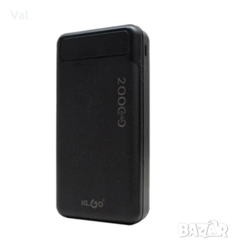 Преносима батерия KLGO 20000mAh Power Bank KP-21, снимка 5 - Външни батерии - 54785701