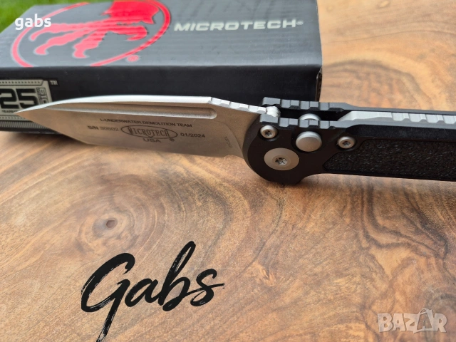 Автоматичен нож Microtech LUDT Tactical 1135-10T, снимка 9 - Ножове - 54485367