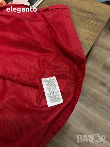 Мъжка водоустойчива ветровка Adidas CORE18 Rain Jacket red  , M размер, снимка 6 - Якета - 54654217