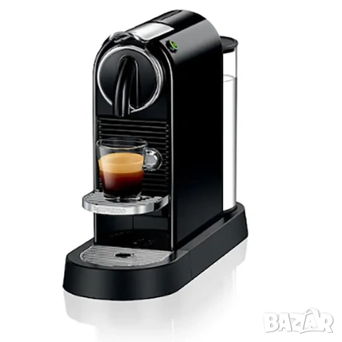DeLonghi Nespresso® CitiZ EN167.B Кафе машина на капсули, 1260W, 19 бара, 1 литър резервоар за вода,