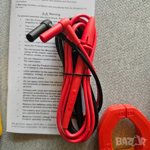 Fluke 323 амперклещи НОВИ, снимка 5 - Други инструменти - 55455287