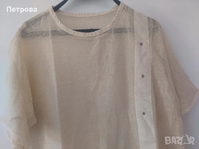 Ефектна блуза, нова – унисекс, снимка 2 - Блузи - 55535430