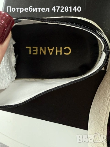 Дамски маратонки Chanel размер 39 , снимка 2 - Маратонки - 54479394