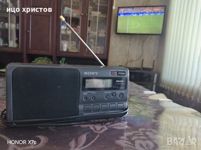 Радио Sony ICF-M750S 3 Bands, снимка 3 - Радиокасетофони, транзистори - 55079086