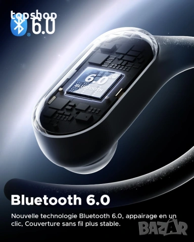 Нови спортни Bluetooth 6.0 слушалки Truefree DS1 Open-Ear – 40ч батерия, Смарт приложение , снимка 7 - Слушалки и портативни колонки - 54640405