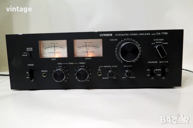 Fisher CA-7700, снимка 5 - Ресийвъри, усилватели, смесителни пултове - 54780871