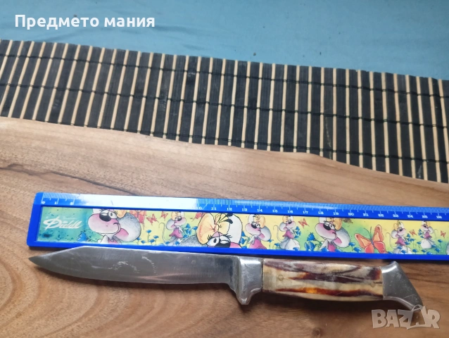 Автентичен български нож от соца – Колекционерски екземпляр, снимка 2 - Ножове - 55172461