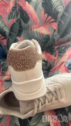 Дамски маратонки с връзки Skechers Uno - Dazzle Away, снимка 5 - Дамски ежедневни обувки - 55161830