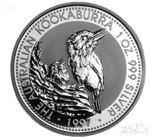 1 кг монета кукабура kookaburra 1 kg сребърнна монета