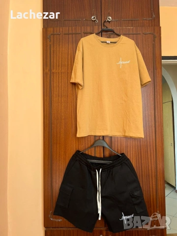 [XL] Комплект къси тениска и панталон Blessed