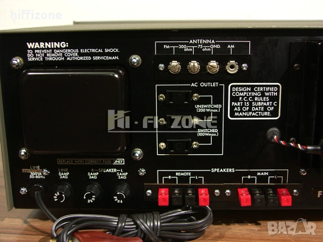 Ресивър    Luxman fq-990, снимка 8 - Ресийвъри, усилватели, смесителни пултове - 54778591