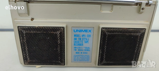 Радиокасетофон Unimex HPS-320, снимка 2 - Радиокасетофони, транзистори - 54561963