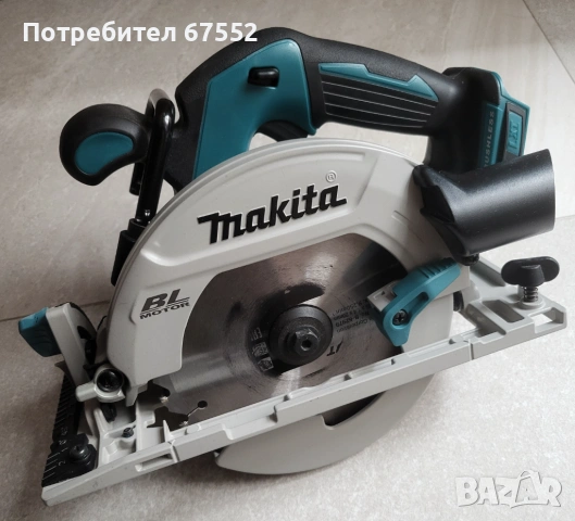 Безчетков циркуляр Makita DHS680. Сямо тяло. Цена: 115€ (крайна)
