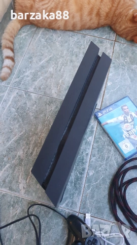 PS4 FAT 500 gb + 2 джойстика + кабели + игра, снимка 8 - PlayStation конзоли - 55032798