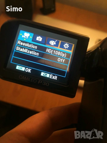 Камера Toshiba Camileо P30, снимка 3 - Камери - 54431248