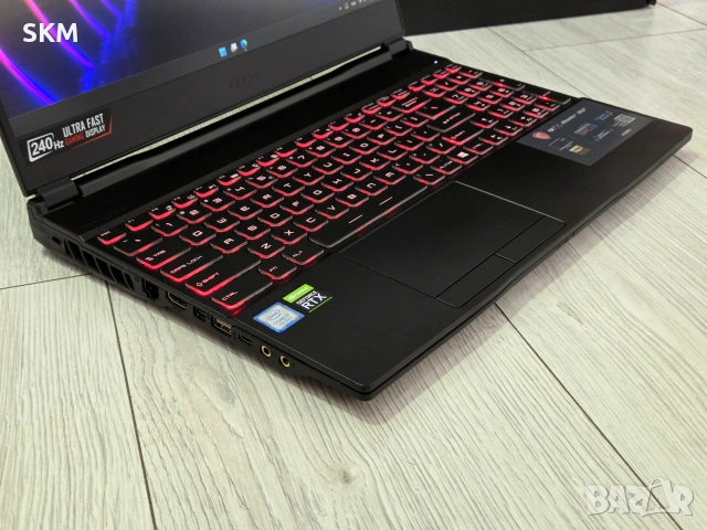 RTX 2070 | 240Hz IPS | i7 | Dynaudio | 512GB | 16 RAM | MSI GE65 Raider мси райдер лаптоп laptop gam, снимка 4 - Лаптопи за игри - 54996435