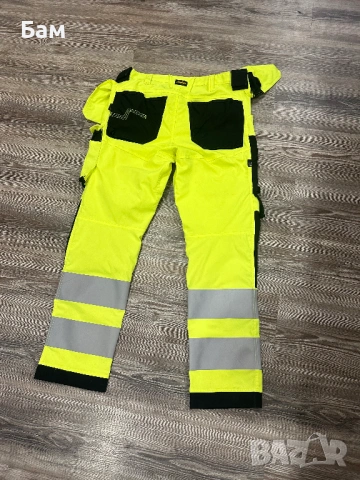 Мъжки!Snickers 6243 Hi-Vis With Holster Pockets размер 54/ХЛ, снимка 4 - Панталони - 54018892
