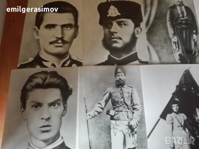 Маслена картина и картички с революционери., снимка 9 - Антикварни и старинни предмети - 39968443