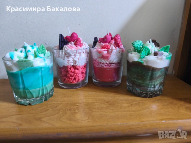 Ароматни свещи , снимка 3 - Декорация за дома - 54672254
