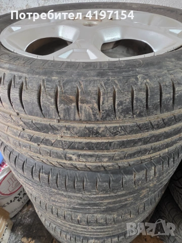 Алуминиеви джанти с гуми , снимка 14 - Гуми и джанти - 54182336