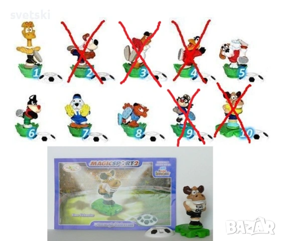 Киндер - играчки от шоколадови яйца - Kinder Surprise, снимка 2 - Колекции - 34232449