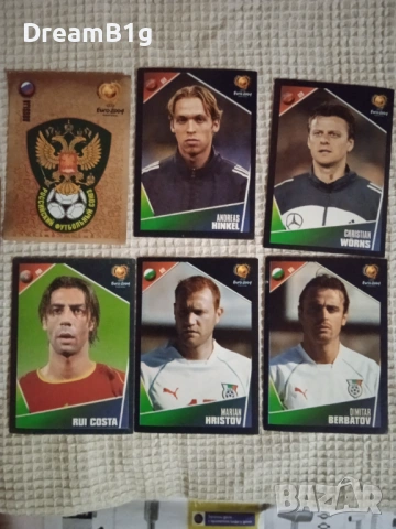 Стикери Euro 2004 Panini като ново, комплект от 10, снимка 2 - Колекции - 54724318