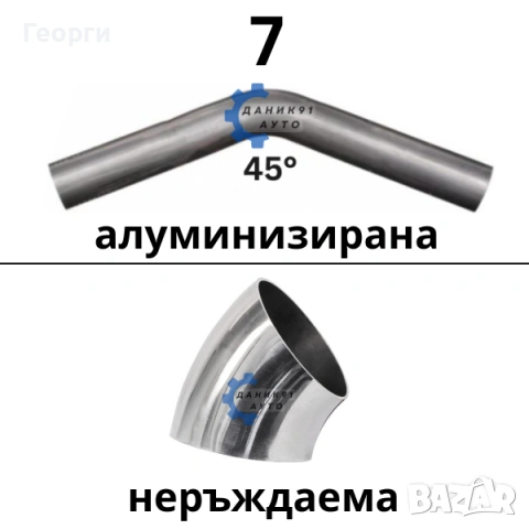 Тръба за ауспух / гърне и тръбни връзки, снимка 8 - Части - 50913936