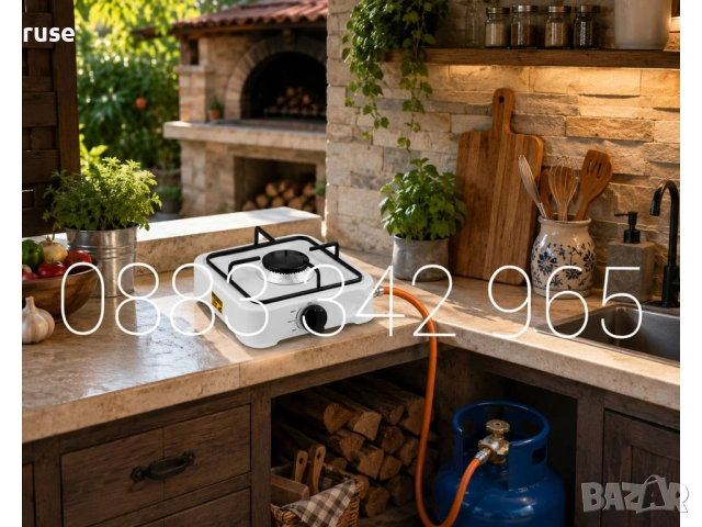 НОВИ! Газов котлон единичен 2.4 KW, снимка 3 - Котлони - 55210956