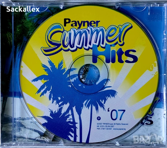Payner summer hits 2007, снимка 2 - CD дискове - 54902663