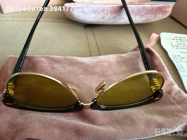 Miu Miu MU 09ZS Aviator, снимка 8 - Слънчеви и диоптрични очила - 54934710