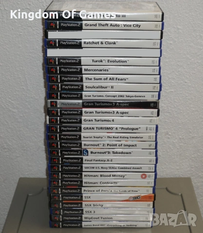 Игри за PS2 GTA 3/Vice City/Gran Turismo 4 Prologue/Turok/SSX 3/Hitman/007/Soul Calibur2, снимка 18 - Игри за PlayStation - 54097315